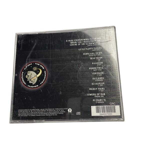 U F Off The Best of The Orb Electronic Audio Music CD 1998 u 12 Tracks - Picture 2 of 3